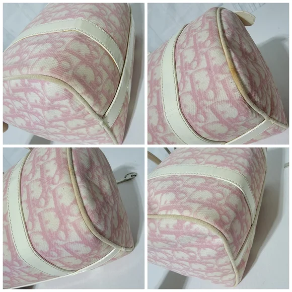 CHRISTIAN DIOR Monogram Boston Bag Pink - Picture 16 of 16